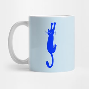 Holding on (Blue) Mug